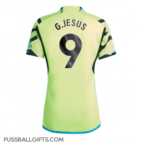 Arsenal Gabriel Jesus #9 Fußballbekleidung Auswärtstrikot 2023-24 Kurzarm
